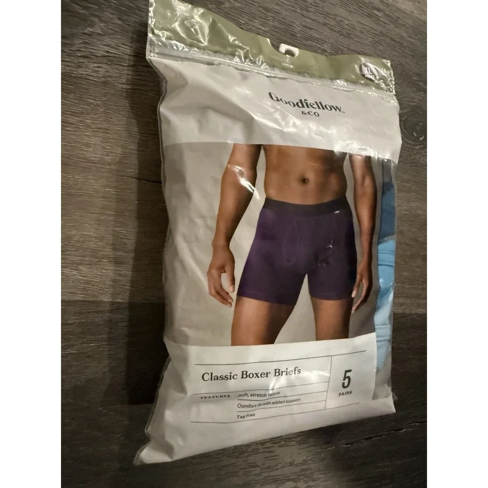 Men's 5pk Boxer Briefs -multi Pack, Goodfellow & Co Size XL